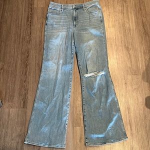 Madewell High Rise Flares